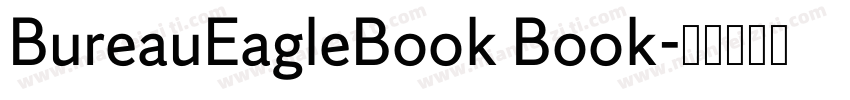 BureauEagleBook Book字体转换